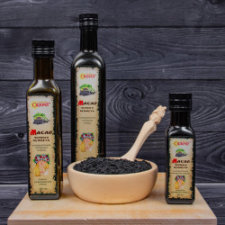 Масло черного кунжута сыродавыленное 250мл